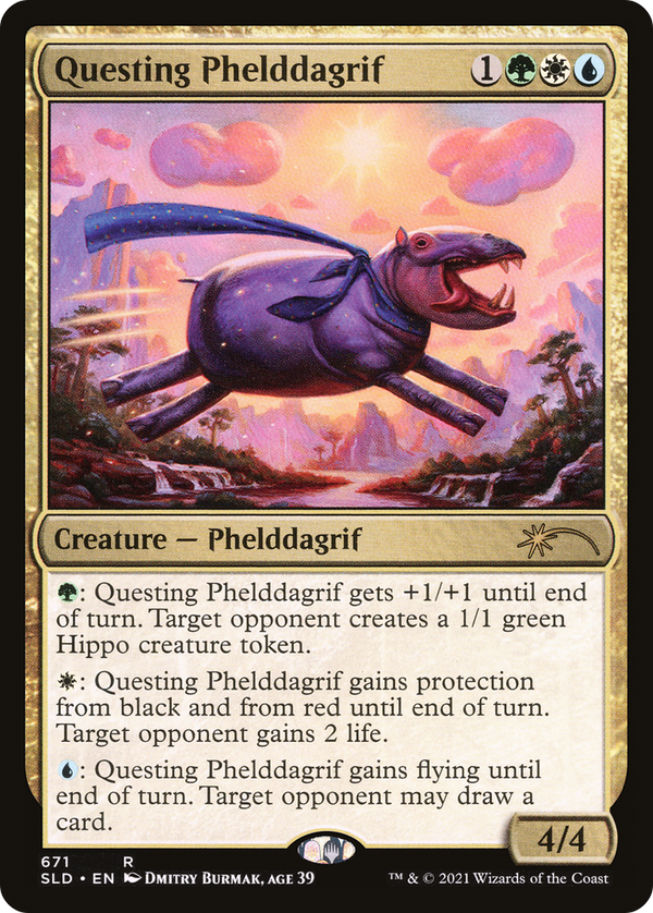 Questing Phelddagrif (671) [Secret Lair Drop Promos]