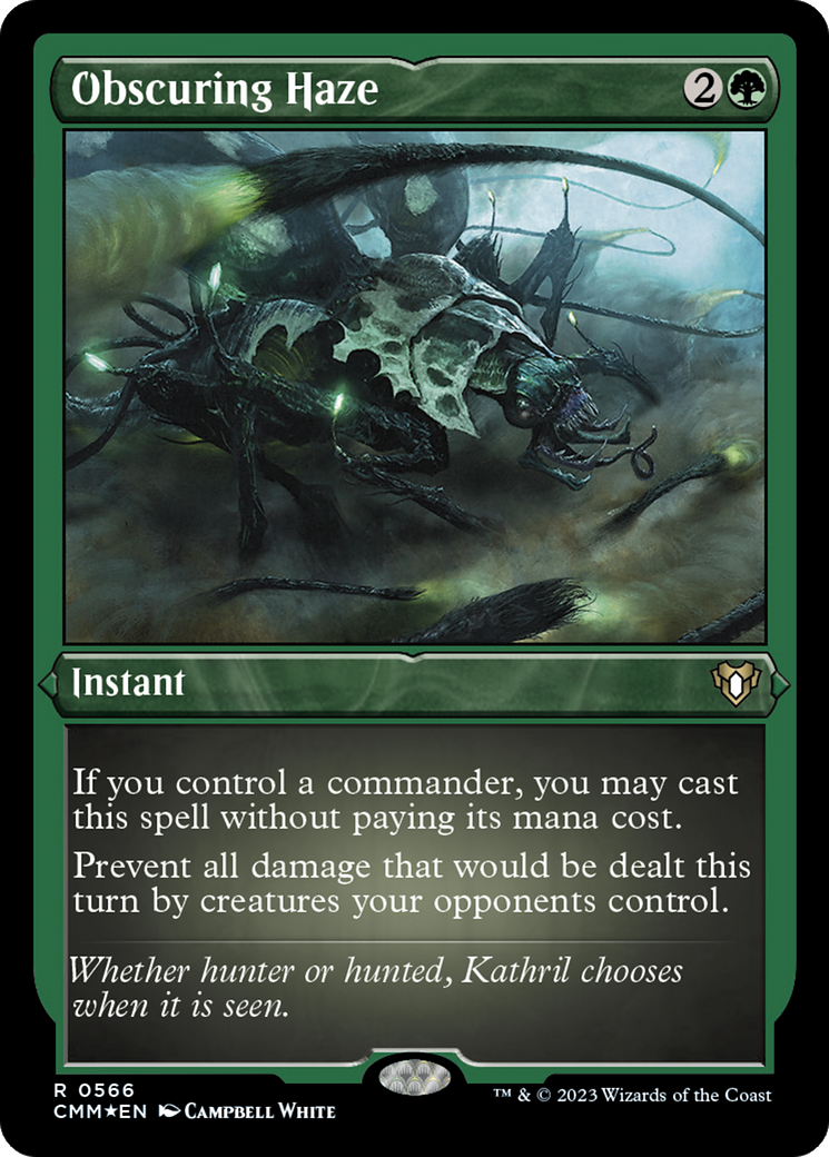 Obscuring Haze (Foil Etched) [Commander Masters]