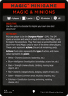 Magic and Minions // Magic and Minions (cont'd) (MAFR-003) - Adventures in the Forgotten Realms Minigames Foil
