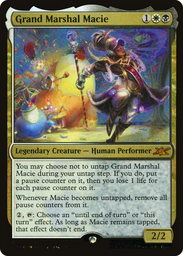 Grand Marshal Macie (Galaxy Foil) [Unfinity]
