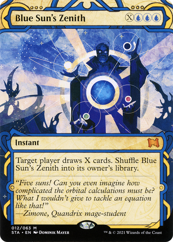 Blue Sun's Zenith [Strixhaven: School of Mages Mystical Archive]