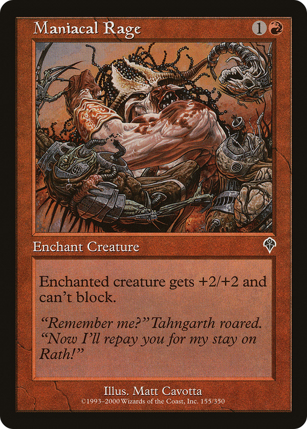 Maniacal Rage [Invasion]