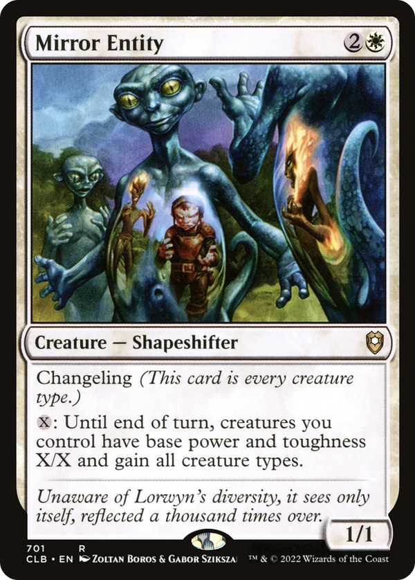 Mirror Entity [Commander Legends: Battle for Baldur's Gate]