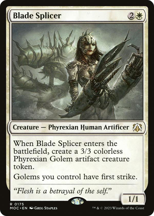 Blade Splicer [March of the Machine Commander]