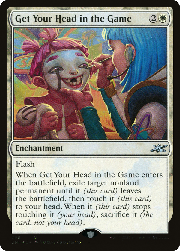 Get Your Head in the Game (Galaxy Foil) [Unfinity]