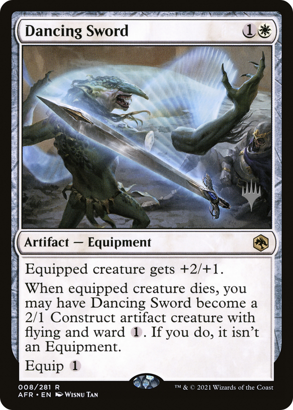 Dancing Sword (Promo Pack) [Dungeons & Dragons: Adventures in the Forgotten Realms Promos]