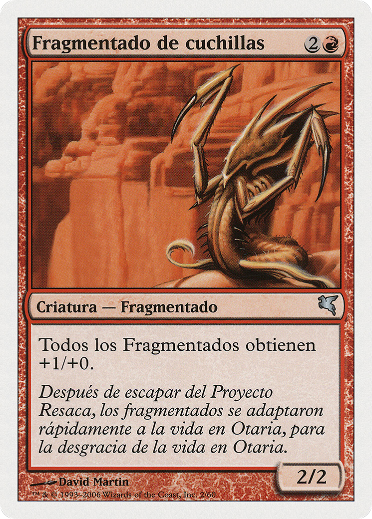 Blade Sliver (Spanish) - 