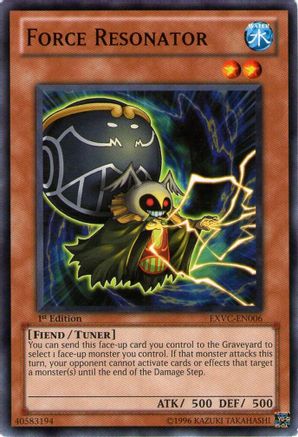 Force Resonator (EXVC-EN006) - Extreme Victory 1st Edition