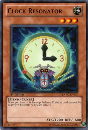 Clock Resonator (EXVC-EN007) - Extreme Victory 1st Edition