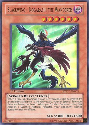 Blackwing - Kogarashi the Wanderer (EXVC-EN009) - Extreme Victory 1st Edition