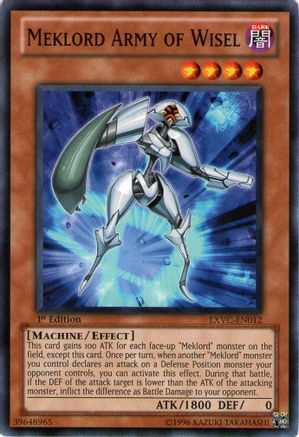 Meklord Army of Wisel (EXVC-EN012) - Extreme Victory 1st Edition