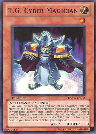 T.G. Cyber Magician (EXVC-EN016) - Extreme Victory 1st Edition