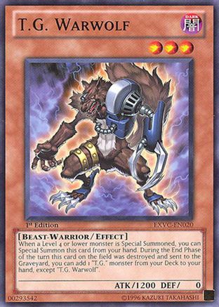 T.G. Warwolf (EXVC-EN020) - Extreme Victory 1st Edition