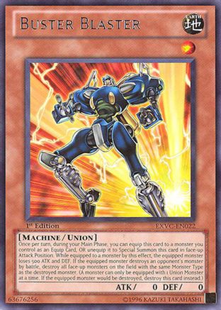 Buster Blaster (EXVC-EN022) - Extreme Victory 1st Edition
