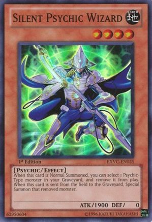 Silent Psychic Wizard (EXVC-EN025) - Extreme Victory 1st Edition