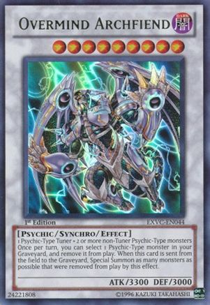 Overmind Archfiend (EXVC-EN044) - Extreme Victory 1st Edition