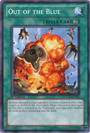 Out of the Blue (EXVC-EN061) - Extreme Victory 1st Edition