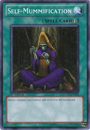 Self-Mummification (EXVC-EN062) - Extreme Victory 1st Edition