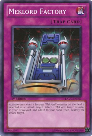 Meklord Factory (EXVC-EN067) - Extreme Victory 1st Edition