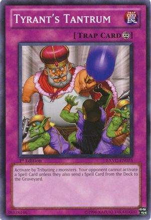 Tyrant's Tantrum (EXVC-EN075) - Extreme Victory 1st Edition