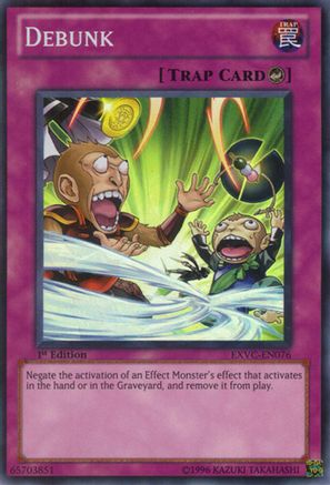 Debunk (EXVC-EN076) - Extreme Victory 1st Edition