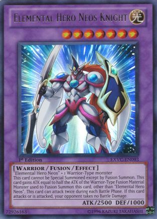 Elemental Hero Neos Knight (EXVC-EN093) - Extreme Victory 1st Edition
