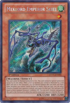 Meklord Emperor Skiel (EXVC-EN094) - Extreme Victory 1st Edition