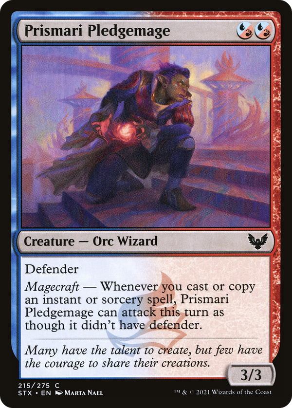 Prismari Pledgemage [Strixhaven: School of Mages]