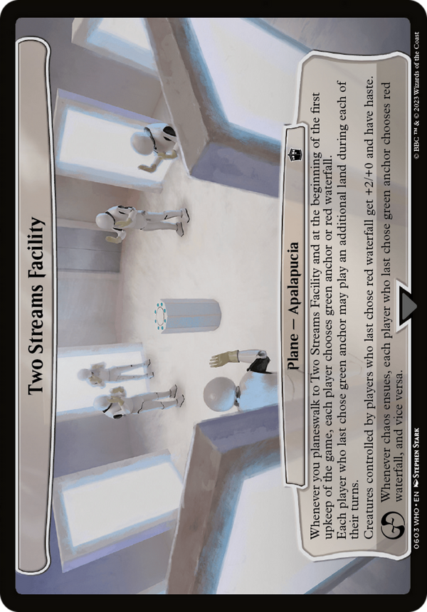 Two Streams Facility [Doctor Who]