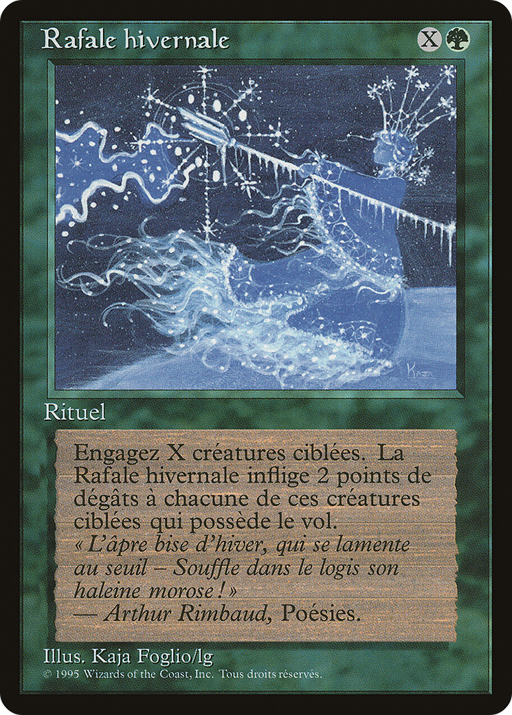 Winter Blast (French) - 