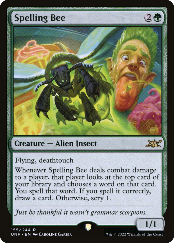 Spelling Bee [Unfinity]
