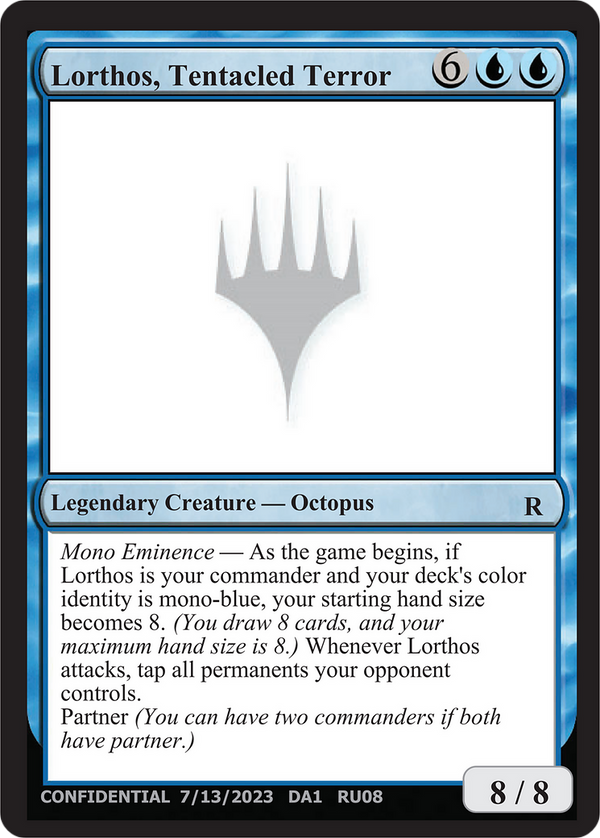 Lorthos, Tentacled Terror (UNK-RU08A) - Unknown Event
