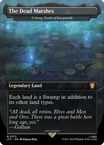 The Dead Marshes - Urborg, Tomb of Yawgmoth [The Lord of the Rings: Tales of Middle-Earth Commander]