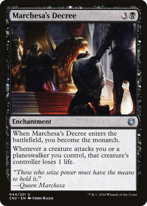 Marchesa's Decree [Conspiracy: Take the Crown]