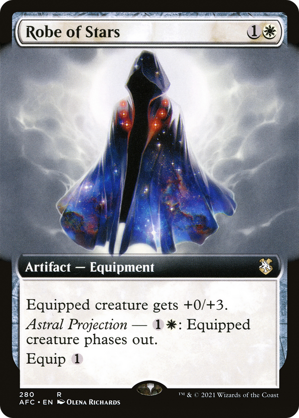 Robe of Stars (Extended Art) [Dungeons & Dragons: Adventures in the Forgotten Realms Commander]