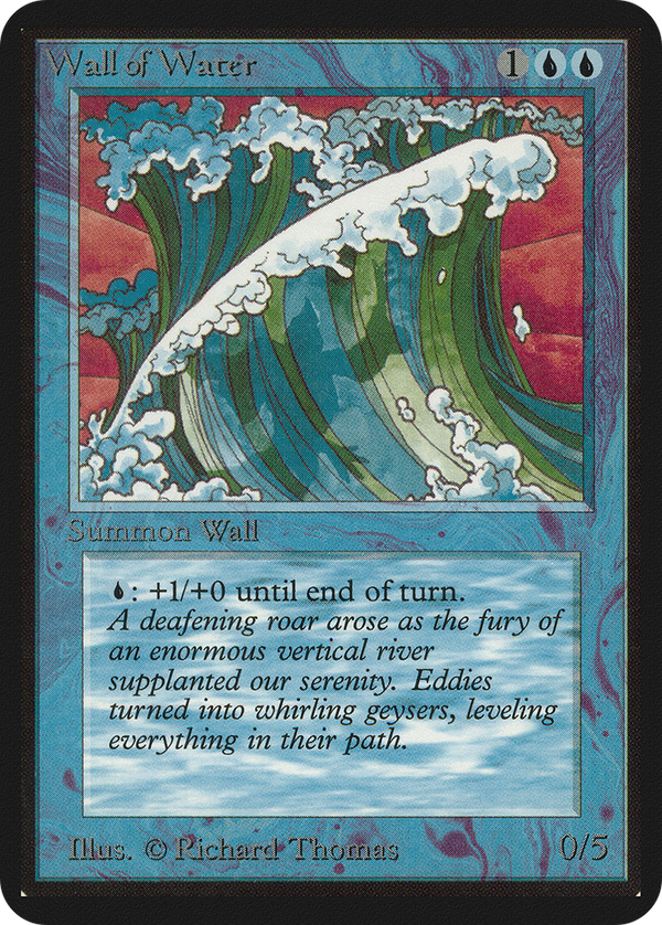 Wall of Water [Alpha Edition]