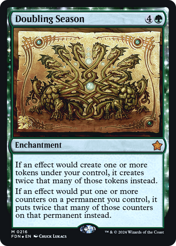 Doubling Season [Foundations Prerelease Promos]