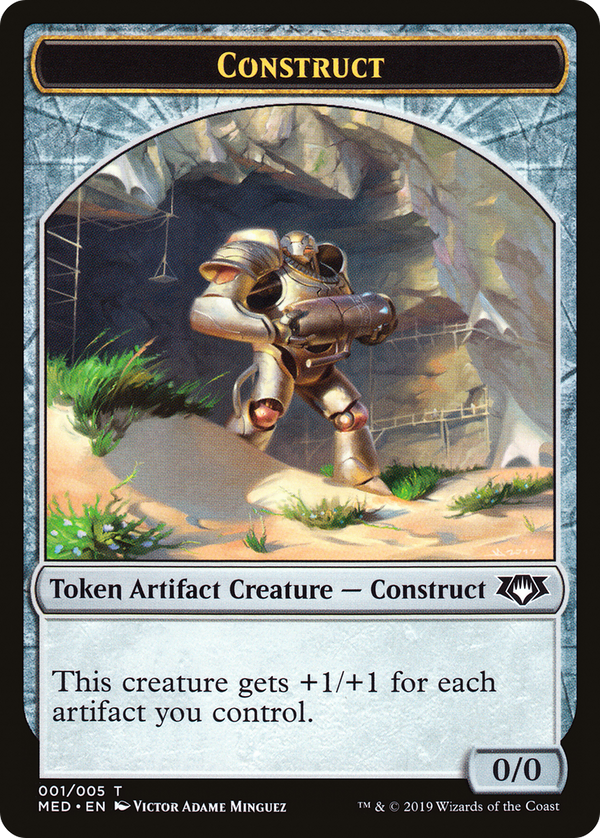 Construct Token (001/005) [Mythic Edition Tokens]