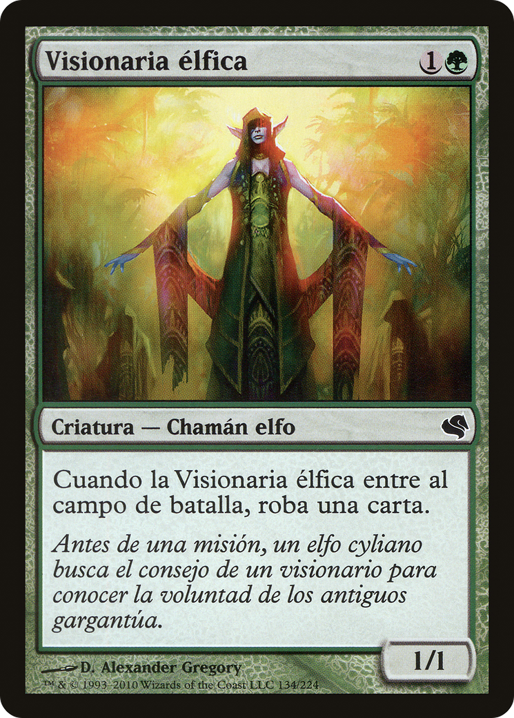 Elvish Visionary (Spanish) - 