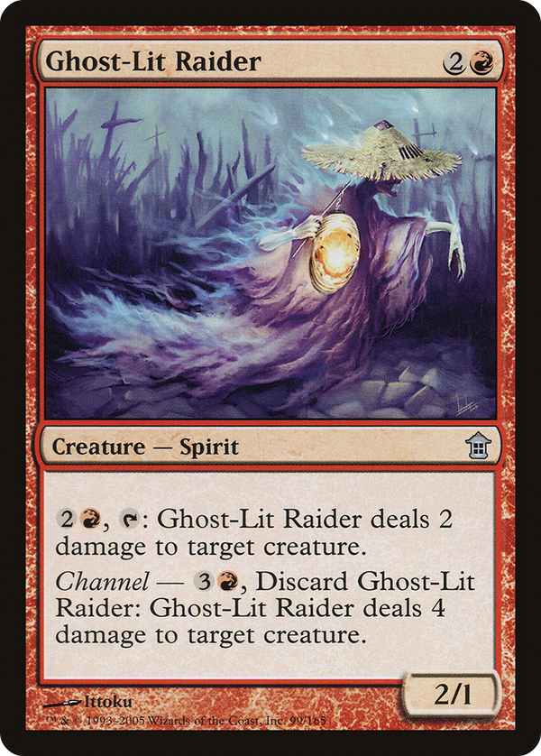 Ghost-Lit Raider [Saviors of Kamigawa]