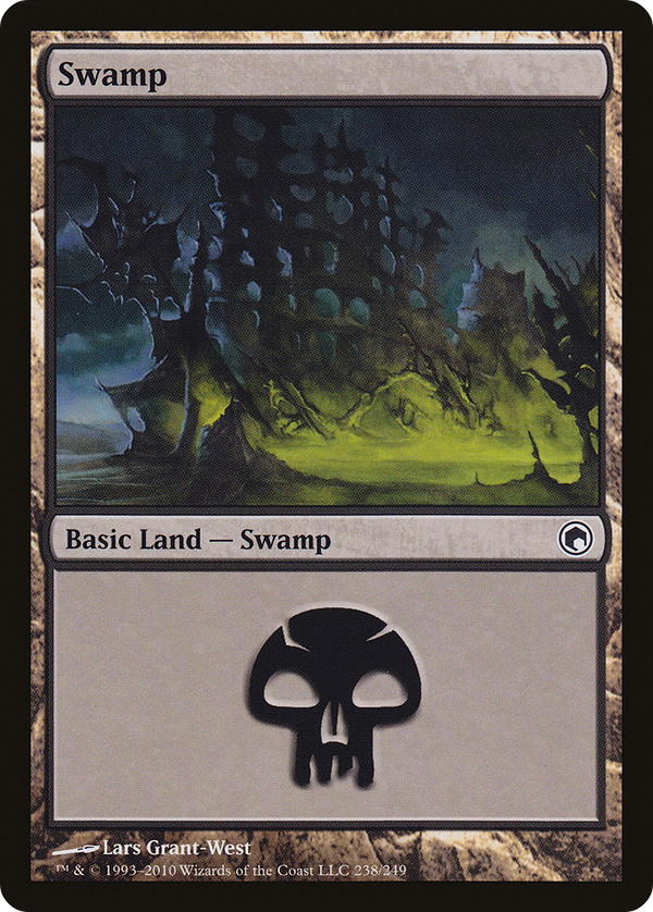 Swamp (238) [Scars of Mirrodin]