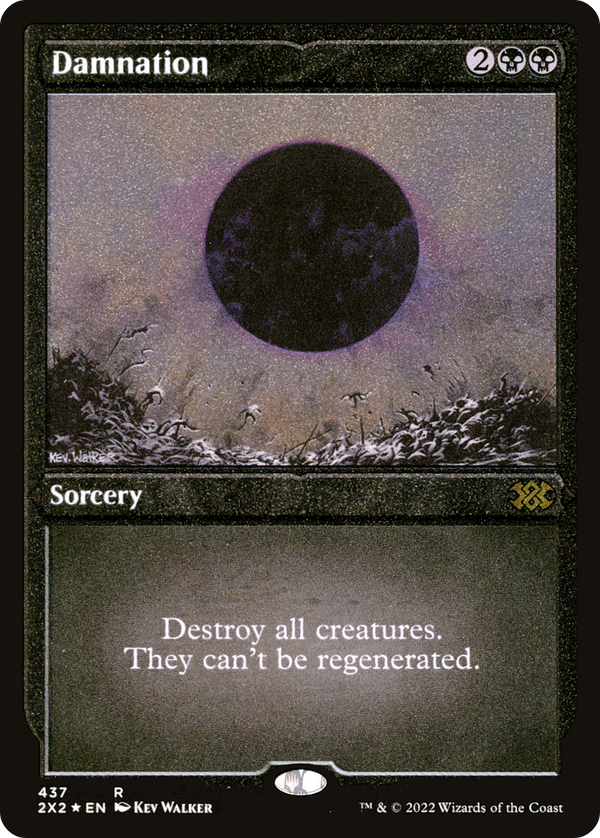 Damnation (Foil Etched) [Double Masters 2022]