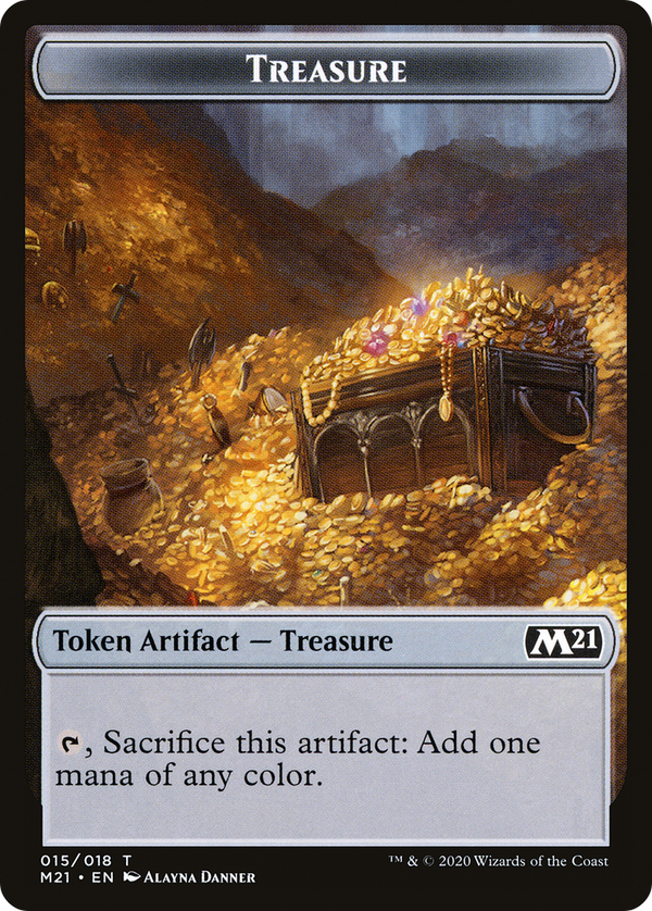 Treasure (TM21-015) - Core Set 2021 Tokens