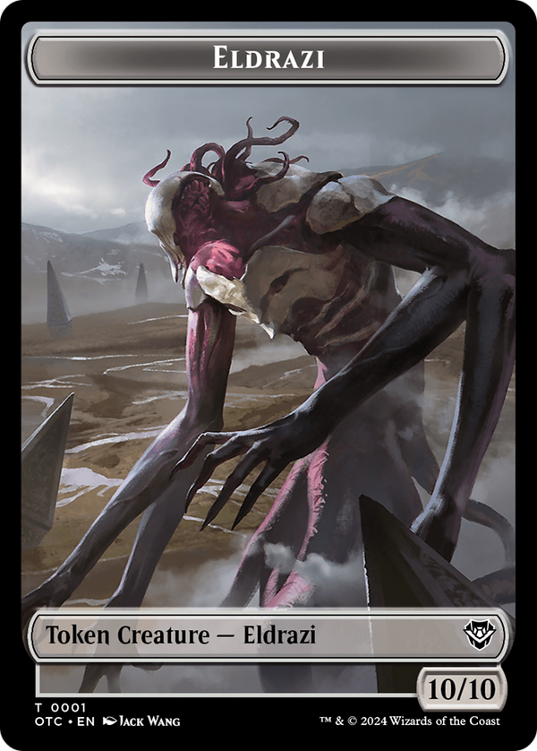 Eldrazi (TOTC-001) - Outlaws of Thunder Junction Commander Tokens Foil
