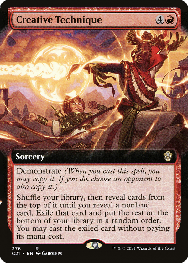Creative Technique (Extended Art) [Commander 2021]