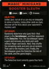 Booster Sleuth // Booster Sleuth (cont'd) (MZNR-003) - Zendikar Rising Minigames