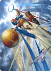 Linvala, Shield of Sea Gate // Linvala, Shield of Sea Gate (AZNR-077) - Zendikar Rising Art Series (Borderless)