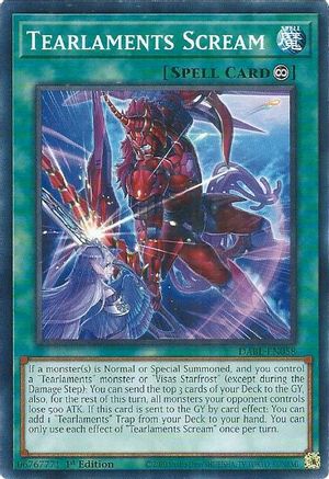 Tearlaments Scream (DABL-EN058) - Darkwing Blast 1st Edition