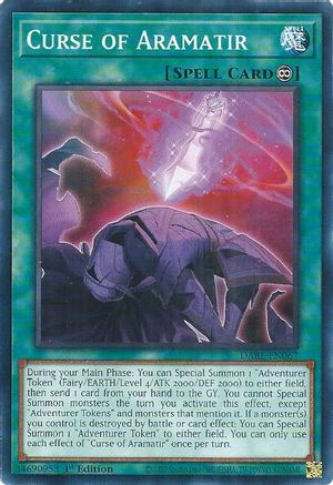 Curse of Aramatir (DABL-EN067) - Darkwing Blast 1st Edition