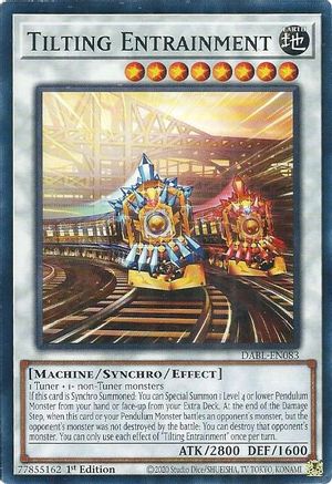 Tilting Entrainment (DABL-EN083) - Darkwing Blast 1st Edition